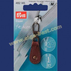 Prym 482145 Fashion Zipper leather