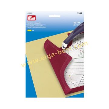 610463 Kopieerpapier patronen 82x57cm 5x2 geel