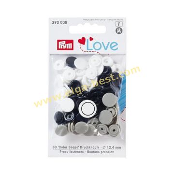 393008 Prym Love color snaps 12,4mm 3x30 assorti