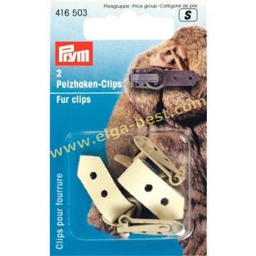 416503 Clips voor bonthaken 5x2 beige