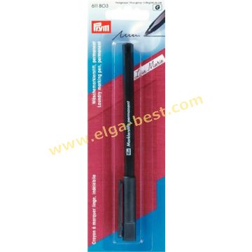 611803 Markeerstift uitwasbaar 5x1 zwart