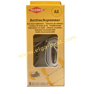 922-05 Beddenspanners 3st 5x wit