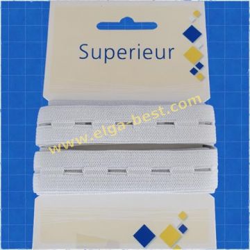 541282-18mm Superieur knoopsgatenelast