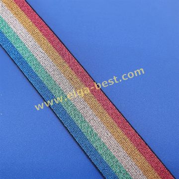 7005164099 Elastiek lurex rainbow