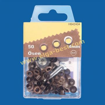 H642404 Ogen+ringen rvs