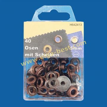 H642413 Ogen+ringen rvs